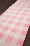 Momeni Geo GEO31 Pink Area Rug Runner Feature