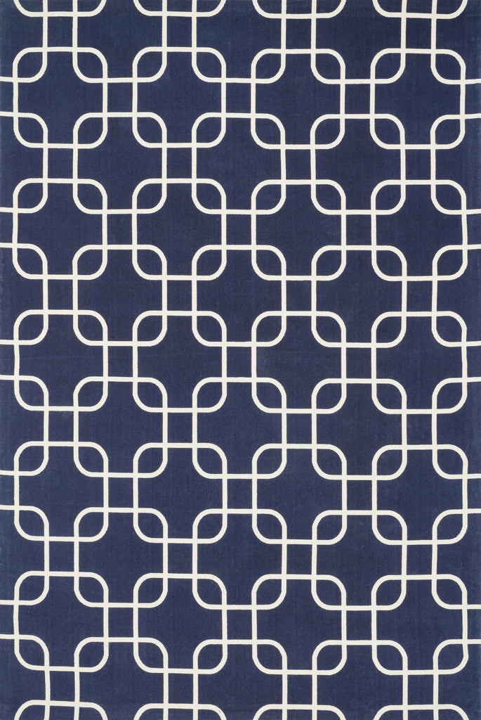 Loloi Geo GEO01 Navy / Ivory Area Rug main image