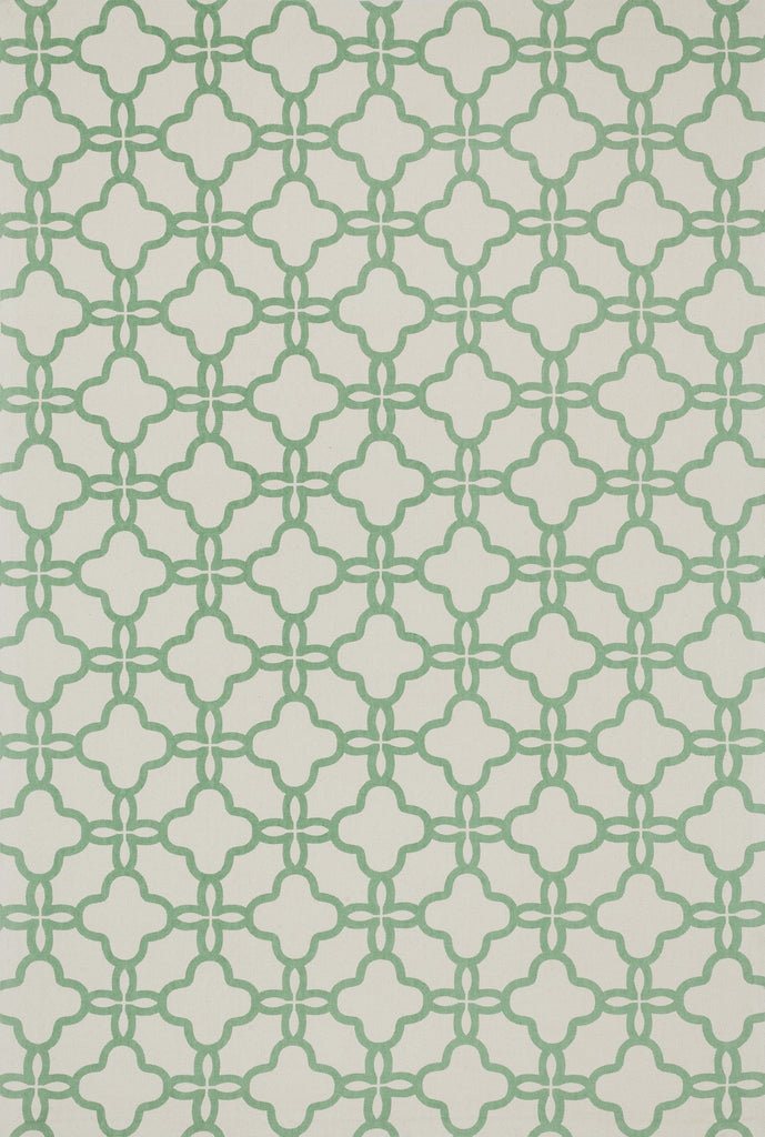 Loloi Geo GEO02 Ivory / Emerald Area Rug main image