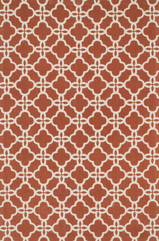 Loloi Geo GEO02 Rust / Ivory Area Rug main image