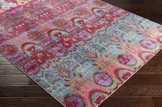 Surya Germili GER-2300 Pink/Green Area Rug Closeup