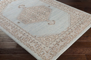 Surya Germili GER-2310 Green/Brown Area Rug Closeup