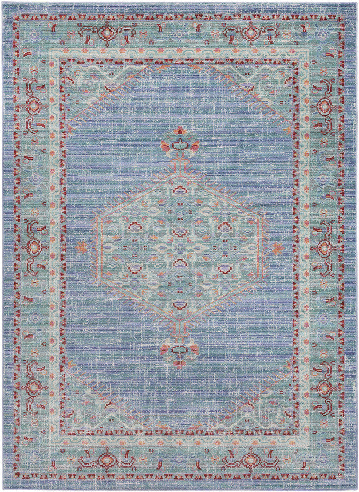 Surya Germili GER-2311 Blue/Green Area Rug main image