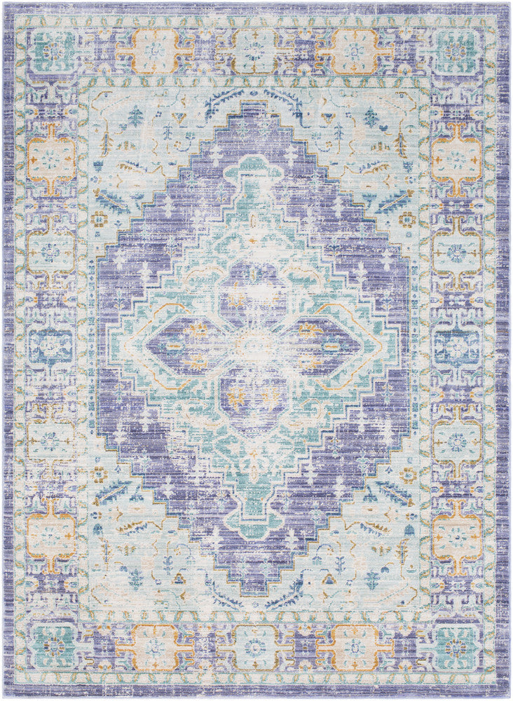 Surya Germili GER-2321 Purple/Green Area Rug main image