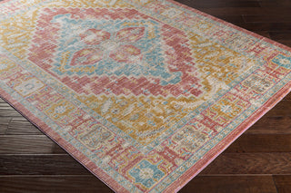 Surya Germili GER-2322 Pink/Green Area Rug Closeup