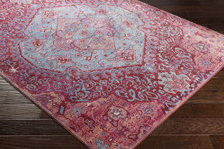 Surya Germili GER-2325 Pink/Blue Area Rug Closeup