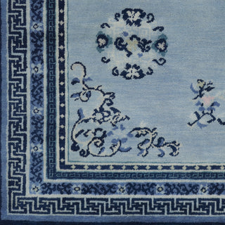 Surya Geisha GES-1016 Denim Hand Knotted Area Rug Sample Swatch