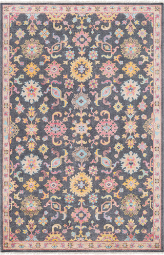 Surya Gorgeous GGS-1000 Charcoal Beige Bright Pink Yellow Camel Aqua Mauve Area Rug main image