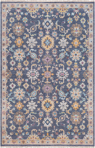 Surya Gorgeous GGS-1002 Charcoal Beige White Camel Bright Yellow Aqua Rose Dark Purple Area Rug main image