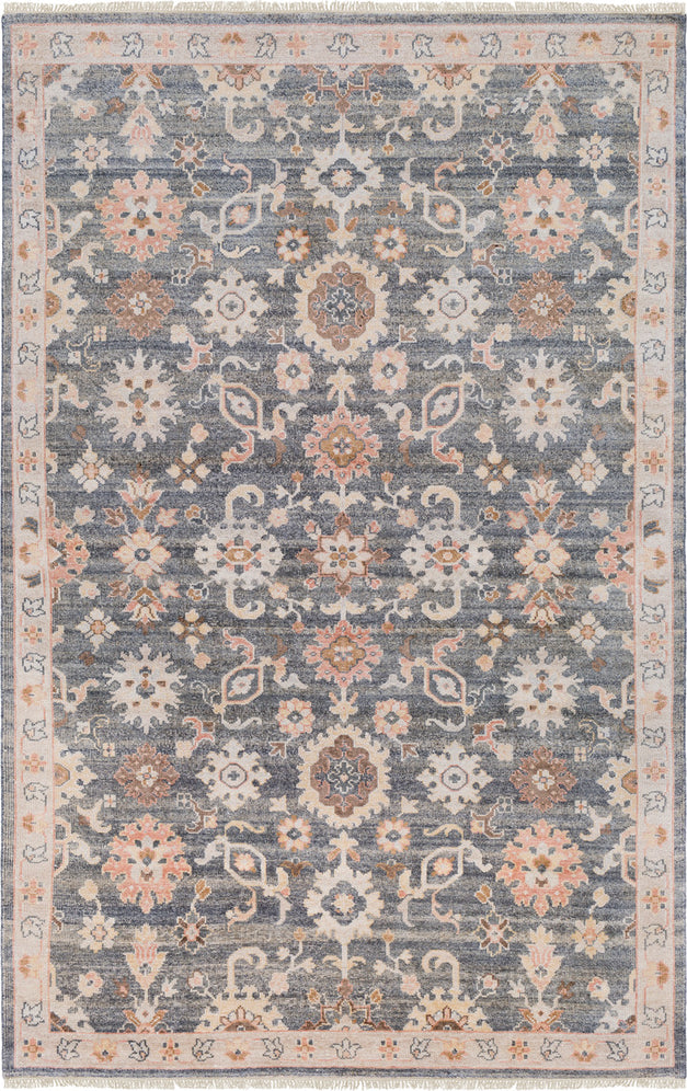 Surya Gorgeous GGS-1003 Charcoal Taupe Beige Peach Camel Butter Area Rug main image