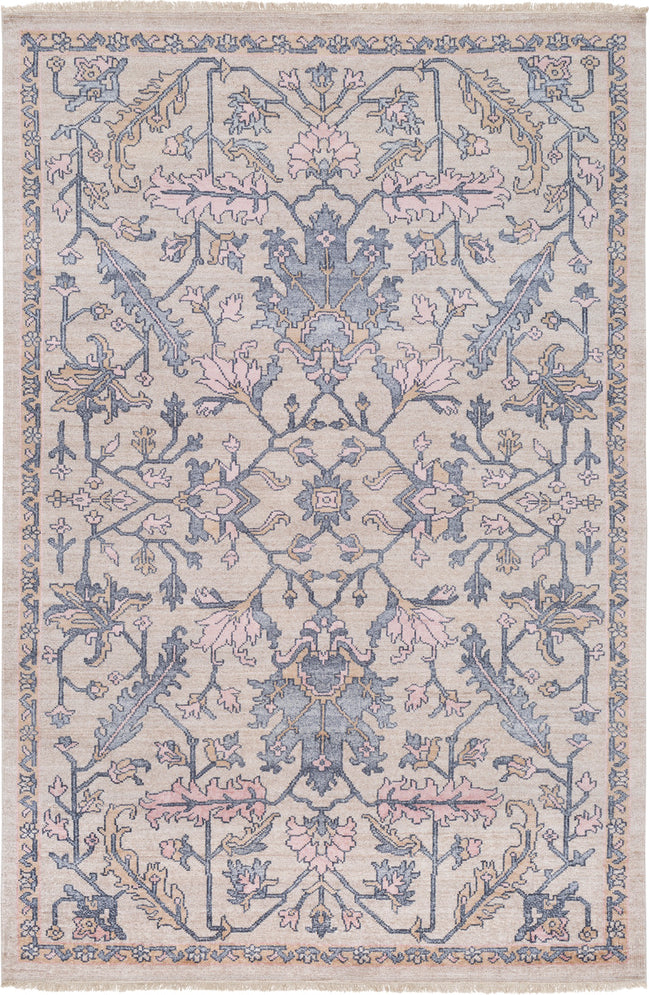 Surya Gorgeous GGS-1006 Charcoal Khaki Wheat Blush Area Rug Main Image 