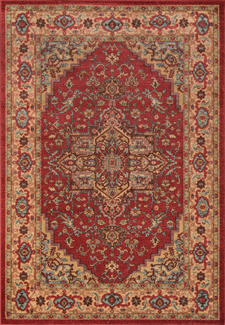 Momeni Ghazni GZ-04 Red Area Rug main image