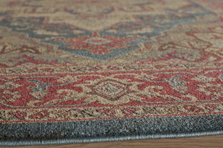 Momeni Ghazni GZ-05 Navy Area Rug Closeup