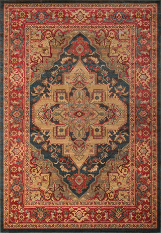 Momeni Ghazni GZ-05 Navy Area Rug 