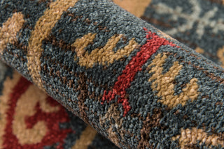 Momeni Ghazni GZ-08 Navy Area Rug Detail Shot