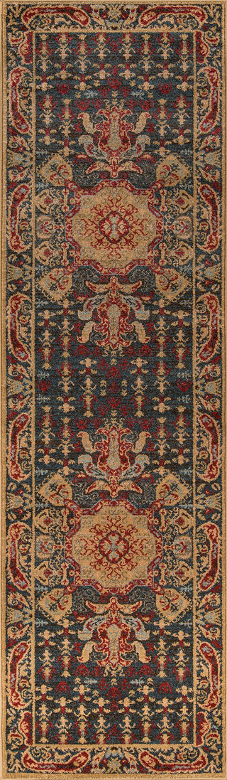 Momeni Ghazni GZ-08 Navy Area Rug Runner