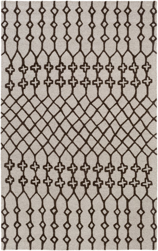 Artistic Weavers Ghana Jayden Light Gray/Chocolate Brown Area Rug main image