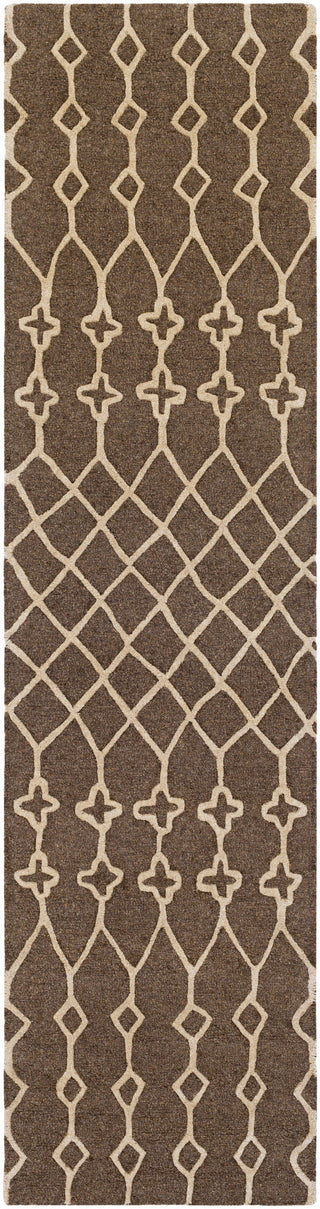 Artistic Weavers Ghana Jayden Chocolate Brown/Tan Area Rug Runner