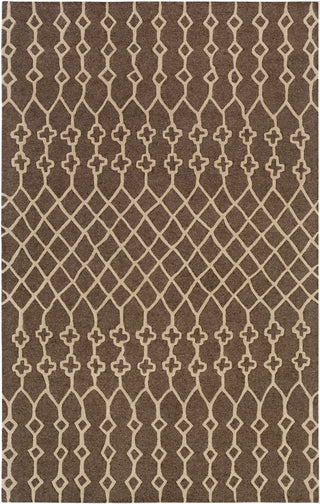 Artistic Weavers Ghana Jayden Chocolate Brown/Tan Area Rug main image