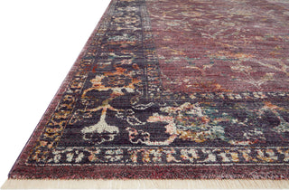 Loloi Giada GIA-02 Grape / Multi Area Rug Corner Featured