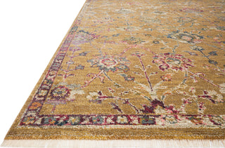 Loloi Giada GIA-05 Gold / Multi Area Rug Corner 