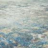 Karastan Kaleidoscope Glacial Blue Area Rug Lifestyle Image