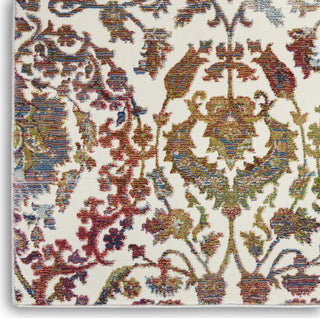 Nourison Global Vintage GLB06 White/Multi Area Rug Room Image