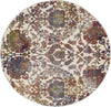 Nourison Global Vintage GLB06 White/Multi Area Rug Detail Image