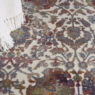 Nourison Global Vintage GLB06 White/Multi Area Rug Detail Image