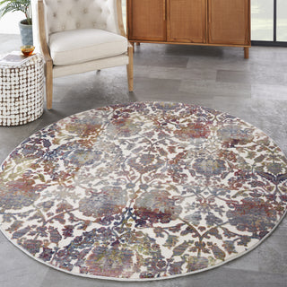 Nourison Global Vintage GLB06 White/Multi Area Rug Main Image