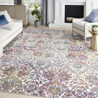 Nourison Global Vintage GLB06 White/Multi Area Rug Main Image