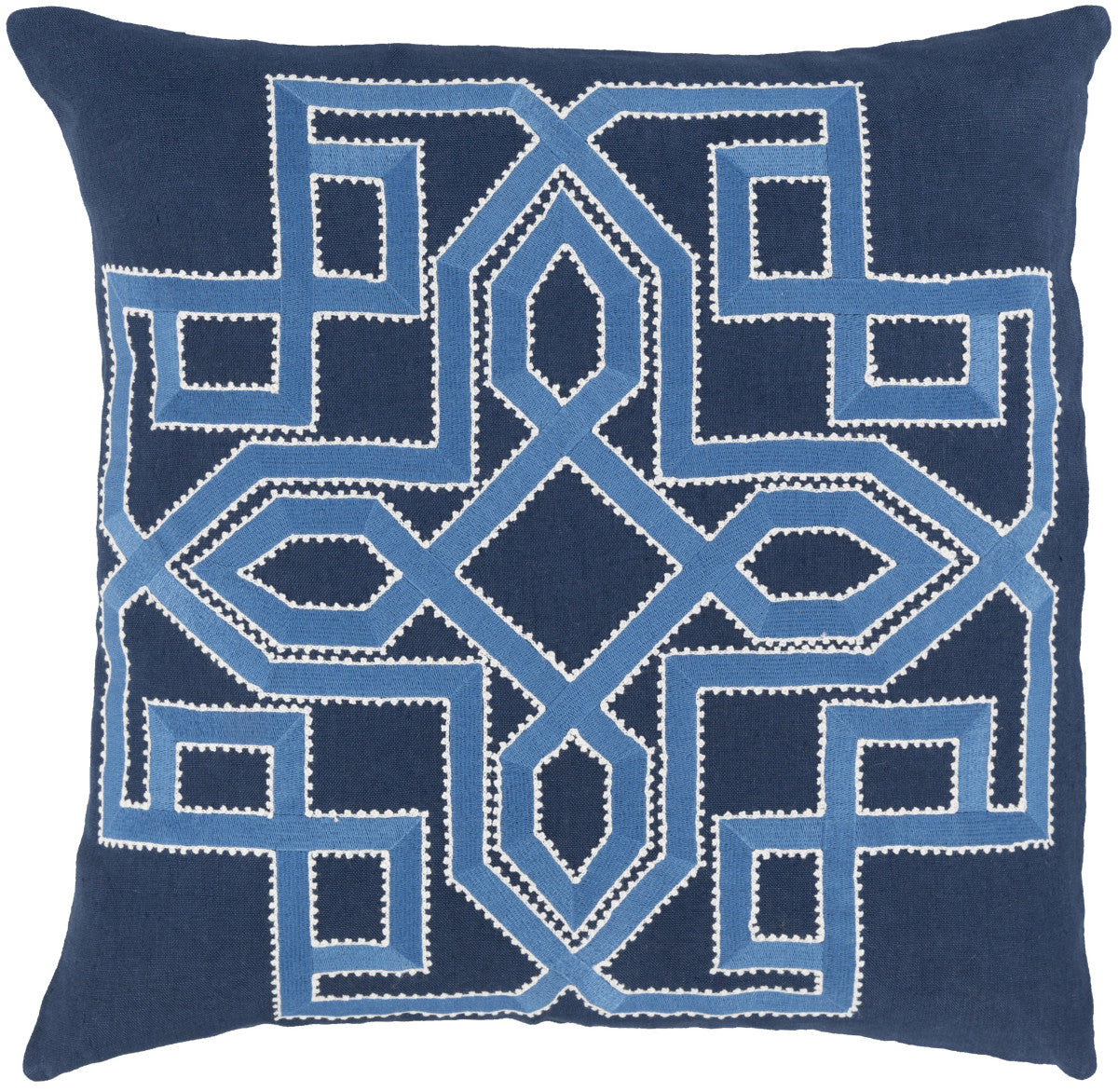 Surya Gatsby Multidimensional Chic GLD-002 Pillow by Beth Lacefield