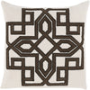 Surya Gatsby Multidimensional Chic GLD-004 Pillow by Beth Lacefield 20 X 20 X 5 Poly filled