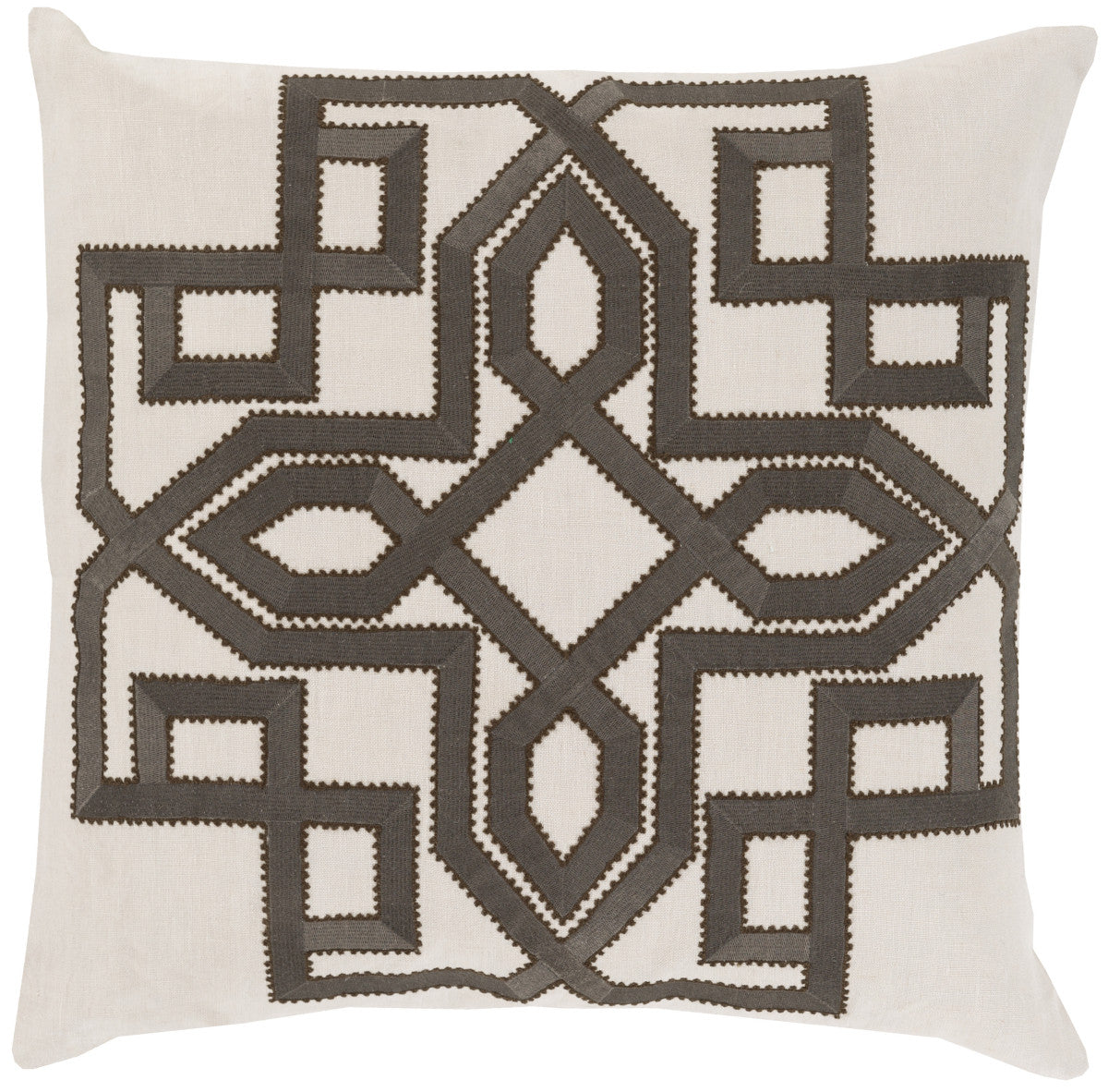 Surya Gatsby Multidimensional Chic GLD-005 Pillow by Beth Lacefield