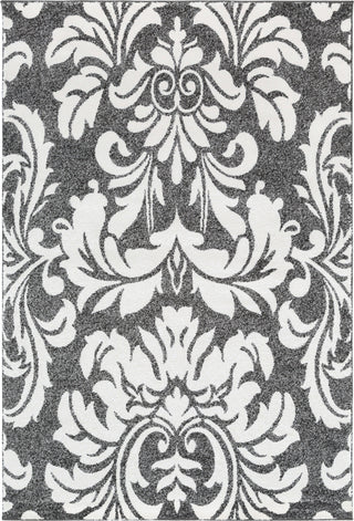 Surya Glimmer GLI-1003 Medium Gray Black Cream Khaki Area Rug main image