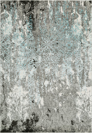 Surya Glimmer GLI-1013 Light Gray Medium Khaki Black Pale Blue Area Rug main image