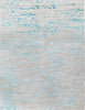 Surya Glimmer GLI-1014 Pale Blue Cream Light Gray Area Rug Main Image 8 X 10