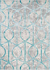 Surya Glimmer GLI-1016 Pale Blue Cream Light Gray Area Rug main image