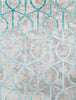 Surya Glimmer GLI-1016 Pale Blue Cream Light Gray Area Rug Main Image 8 X 10