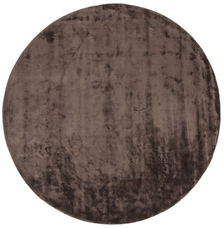 Chandra Gloria GLO-18601 Charcoal/Brown Area Rug Round