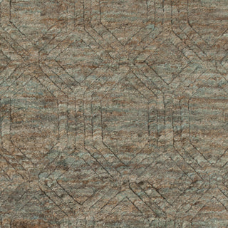 Surya Galloway GLO-1004 Emerald Hand Knotted Area Rug Sample Swatch