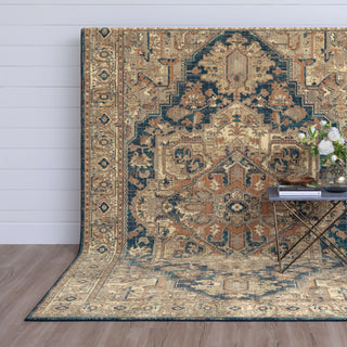 Karastan Estate Gloucester Blue Area Rug Lifestyle Image