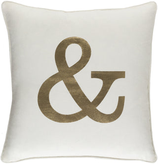 Artistic Weavers Glyph Ampersand Ivory/Metallic Gold main image