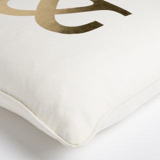 Artistic Weavers Glyph Ampersand Ivory/Metallic Gold Detail