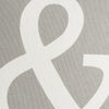 Artistic Weavers Glyph Ampersand Gray/Ivory Closeup