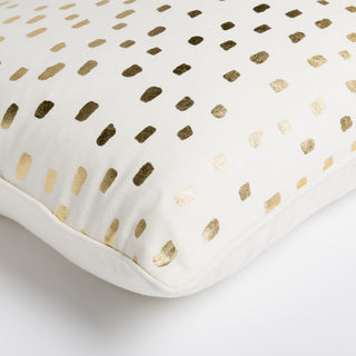 Artistic Weavers Glyph Dalmatian Dot Ivory/Metallic Gold Detail