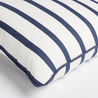 Artistic Weavers Glyph Mini Stripe Ivory/Navy Detail