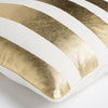 Artistic Weavers Glyph Stripe Metallic Gold/Ivory Detail