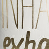 Artistic Weavers Glyph Inhale/Exhale Ivory/Metallic Gold Closeup