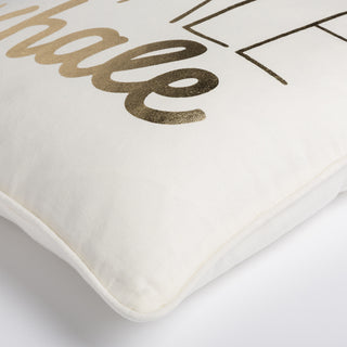 Artistic Weavers Glyph Inhale/Exhale Ivory/Metallic Gold Detail